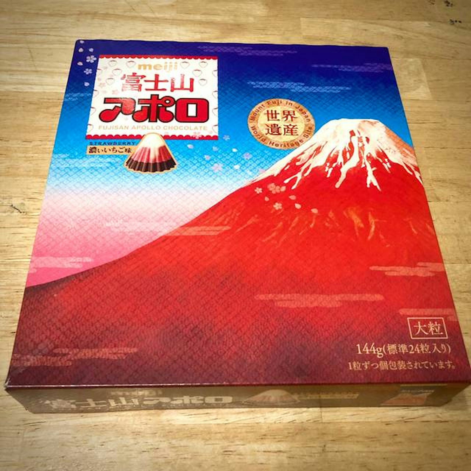 Meiji “Fuji Apollo” box and Yamanashi and Shizuoka