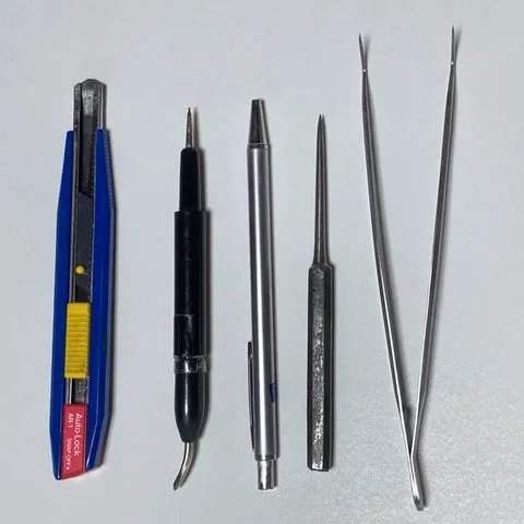 人体骨格模型(ミニ)をつくる その1 準備