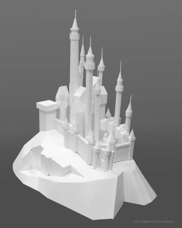 眠れる森の美女の城