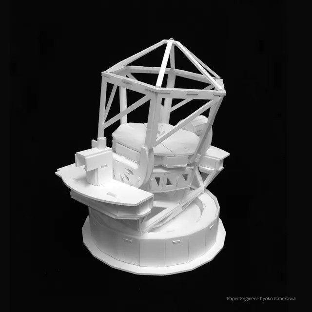 設計段階のモックアップ - 架台部分の構造確認